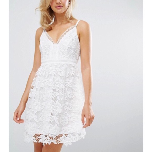 lipsy white dress